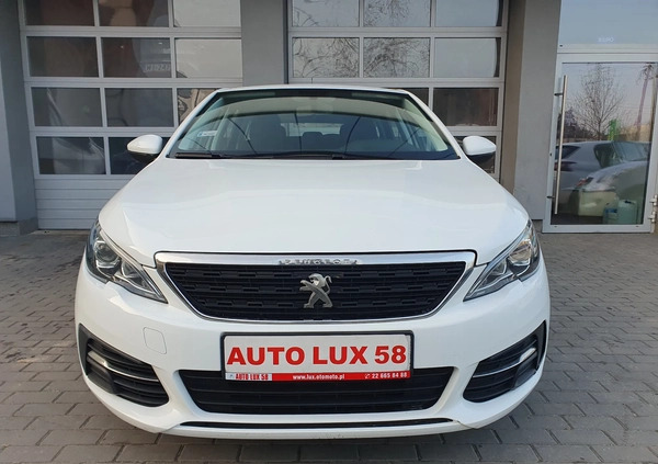 Peugeot 308 cena 39900 przebieg: 163119, rok produkcji 2019 z Warszawa małe 277